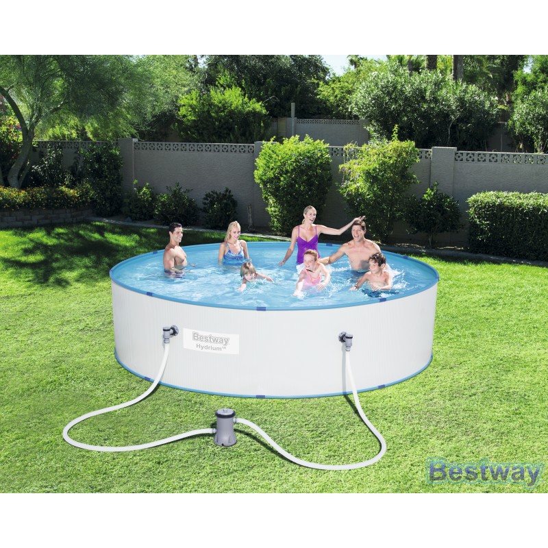 Стальной бассейн Bestway 56668 BW, Hydrium Pool Set 330х84см, 6757л, фильтр-насос